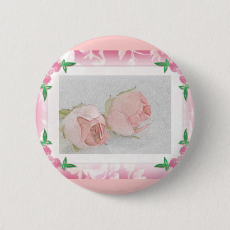 Rosen-Knopf-… Gastgeschenk Hochzeit Button