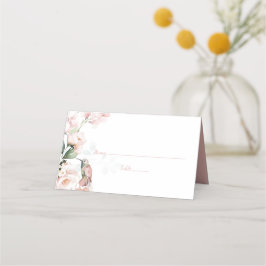 Rosen mit Hummingbird Wedding Platzkarte