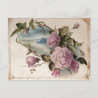 Rosen Postkarte