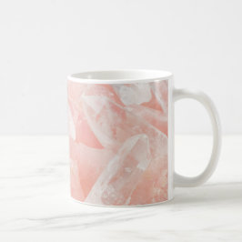 Rosen-Quarz-Kristall Tasse