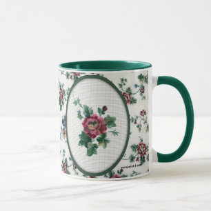 Rosen-Querstich-Tasse Tasse