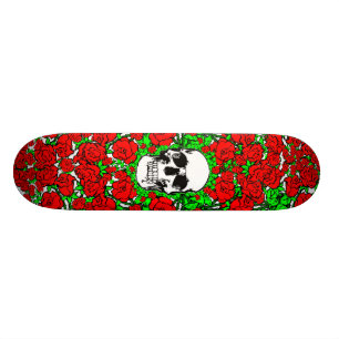 Rosen-SchädelSkateboard Skateboard