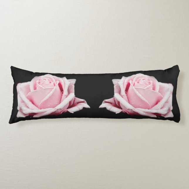 Rosen Seitenschläferkissen (Vorderseite)