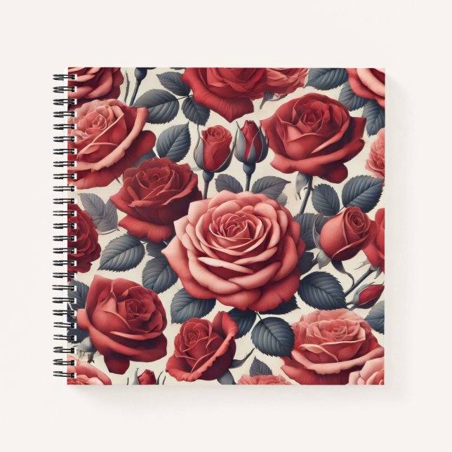 Rosen sind rot notizbuch (Vorderseite)