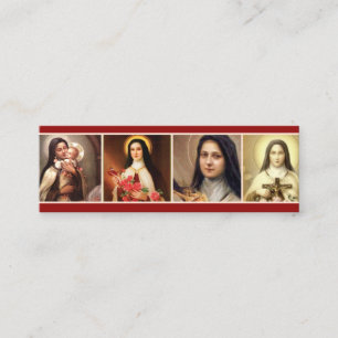 Rosen St. Therese zitieren heilige Karte