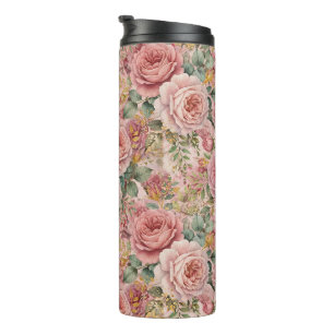 Rosen Staubige Rose Charmante Künstlerische Salbei Thermosbecher
