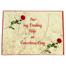 Rosen-süße Ehefrau auf Valentinstag