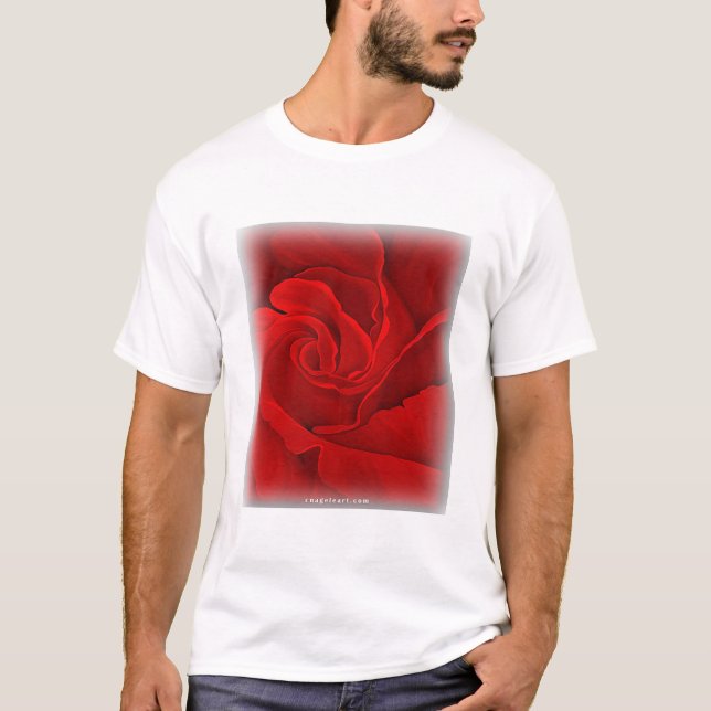 Rosen-T-Shirt T-Shirt (Vorderseite)
