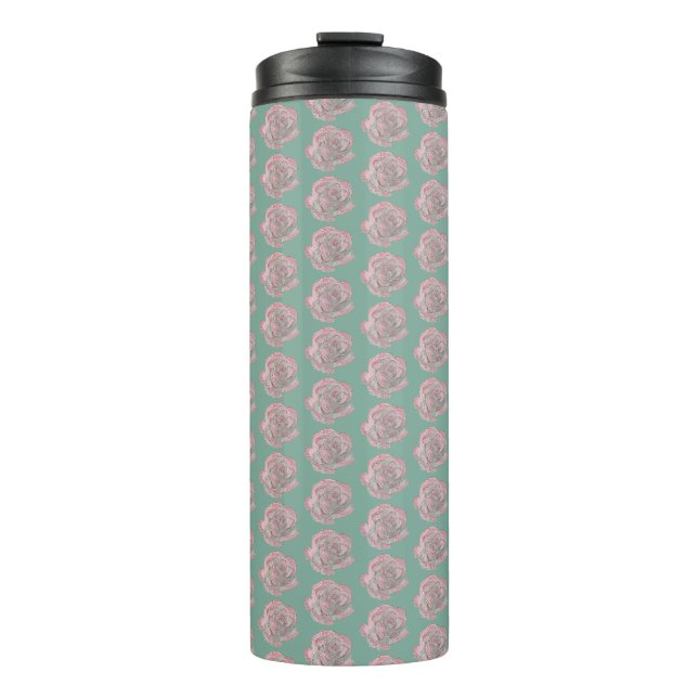 Rosen Thermosbecher (Vorderseite)