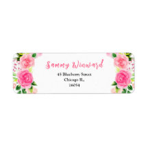 Rosen und Folien, rosa Brautparty