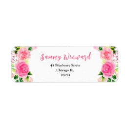 Rosen und Folien, rosa Brautparty