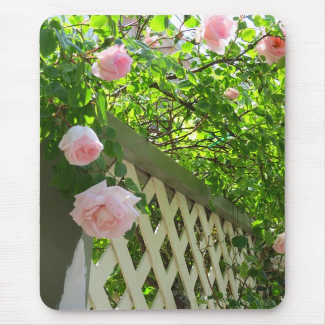 Rosen und Gitter - Martha's Vineyard Mousepad (Vorne)