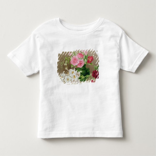 Rosen und Lilien Kleinkind T-shirt (Vorderseite)