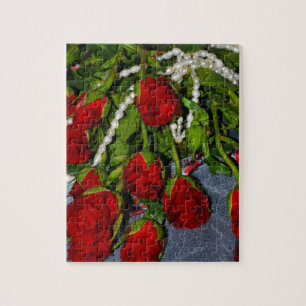 Rosen und Perlen Puzzle