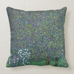 Rosen unter den Bäumen, c.1905 Kissen