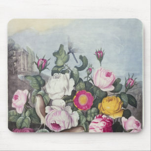 Rosen, 'vom Tempel von Flora Mousepad
