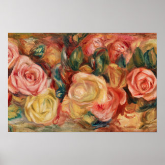 Rosen von Pierre-Auguste Renoir Poster