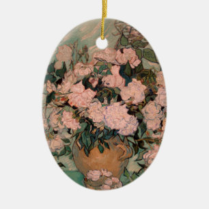 Rosen von Vincent van Gogh Keramik Ornament