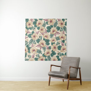 Rosen Wandteppich