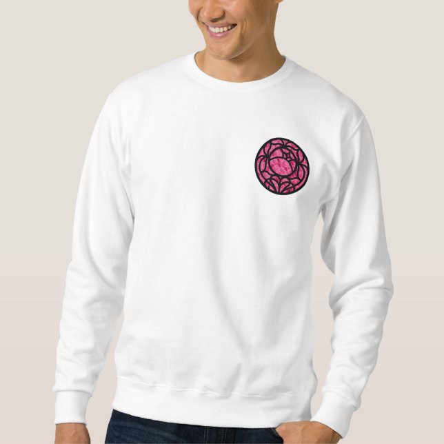 Rosen-Wappen Sweatshirt (Vorderseite)