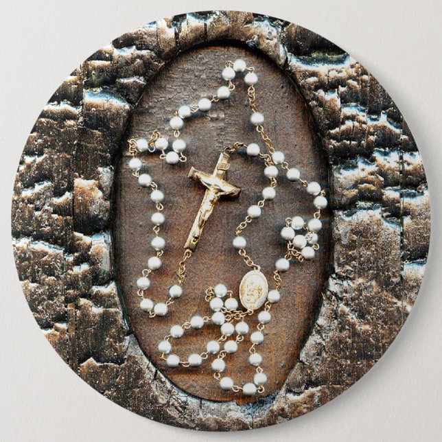 Rosenbeet Button (Vorderseite)