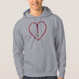 Rosenbeet (rote und blaue Rosen) Hoodie