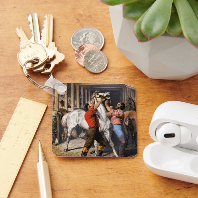 Rosenbergs "Great East India Horse Invigorator". Schlüsselanhänger (Schreibtisch)