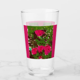 Rosenbett-Glas-Tumbler Glas