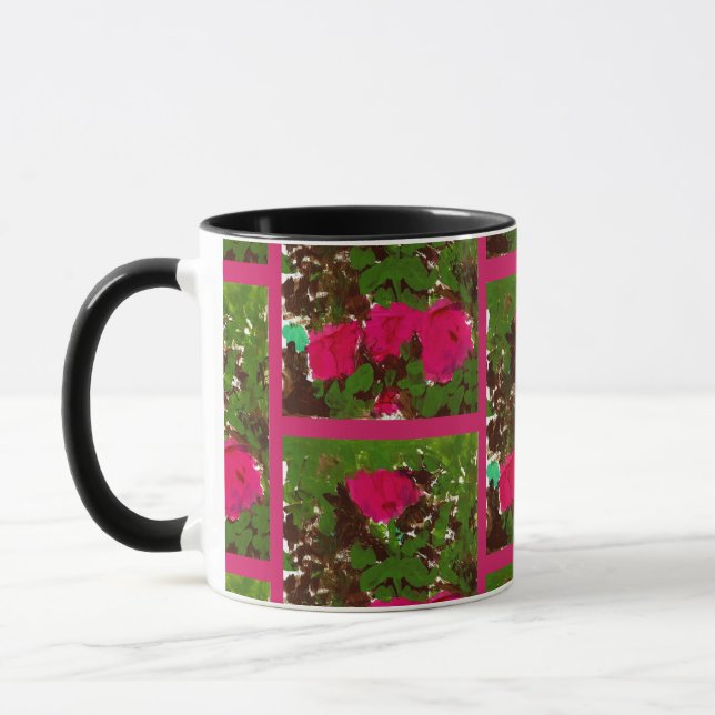 Rosenbett-Kombitasse Tasse (Links)