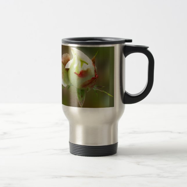 Rosenbläschen Reisebecher (Rechts)