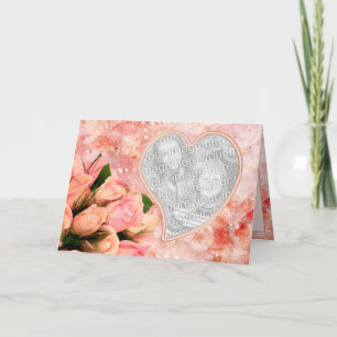 Rosenblatt-Herz - Vorlage