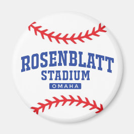 Rosenblatt-Stadionmagnet Magnet
