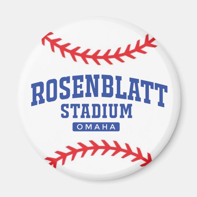 Rosenblatt-Stadionmagnet Magnet (Vorne)