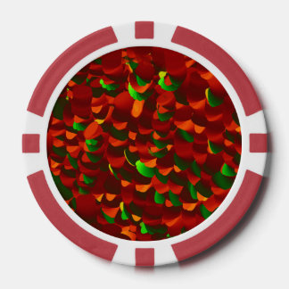  Rosenblätter abstrakt Pokerchips