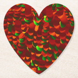  Rosenblätter abstrakt Untersetzer