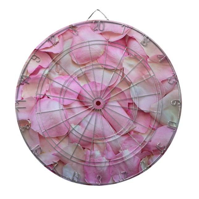 Rosenblätter Dartscheibe (vorne)