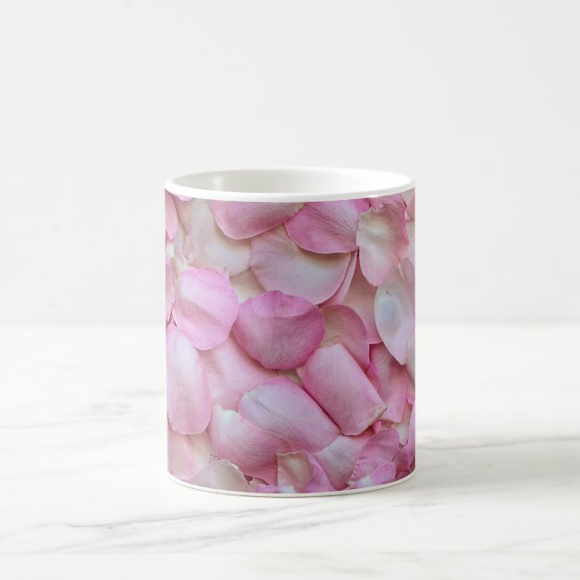 Rosenblätter Kaffeetasse (Mittel)
