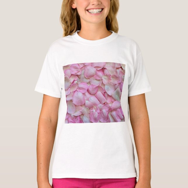 Rosenblätter T-Shirt (Vorderseite)
