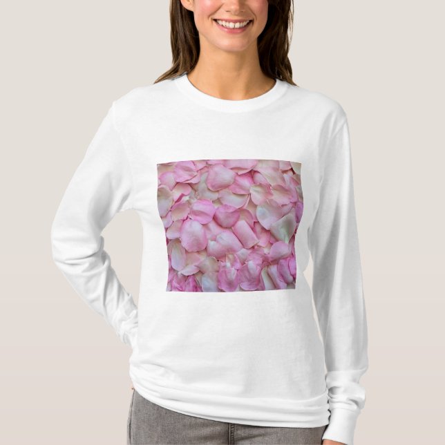 Rosenblätter T-Shirt (Vorderseite)