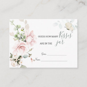 Rosenblätter wie viele Küsse in Jar Begleitkarte