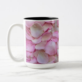 Rosenblätter Zweifarbige Tasse