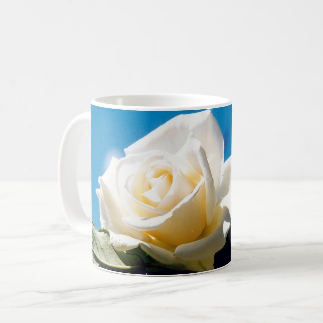 Rosenblümchen Kaffeetasse (Vorderseite Links)
