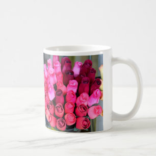 Rosenblumenstrauß-Kaffee-Tasse Kaffeetasse