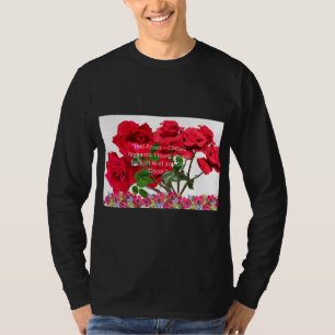 Rosenblüten-Naturbild - Botanischer Garten  T-Shirt