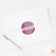 Rosenblütenhochzeit Runder Aufkleber (Umschlag)