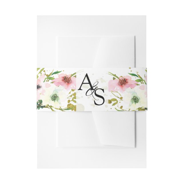 Rosenblütenpracht Einladungsbanderole (Vorderseite Beispiel)