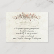 Rosenbogen-Rand, QR-Code - Creme