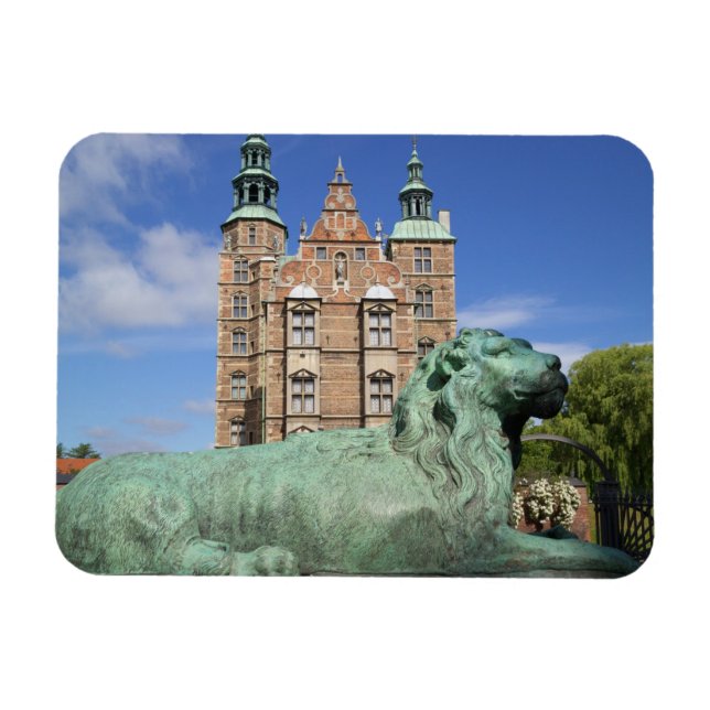 Rosenborg Palace, Kopenhagen, Dänemark Magnet (Horizontal)