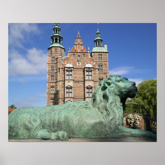 Rosenborg Palace, Kopenhagen, Dänemark Poster (Vorne)