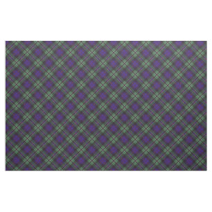 Rosenclan karierter schottischer Tartan Stoff
